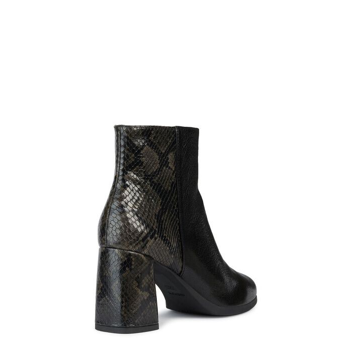 Giày boots geox d calinda h. a (d94ega) goa.le+pyt.le black