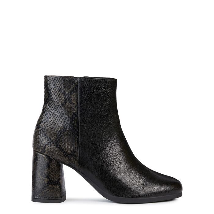 Giày boots geox d calinda h. a (d94ega) goa.le+pyt.le black