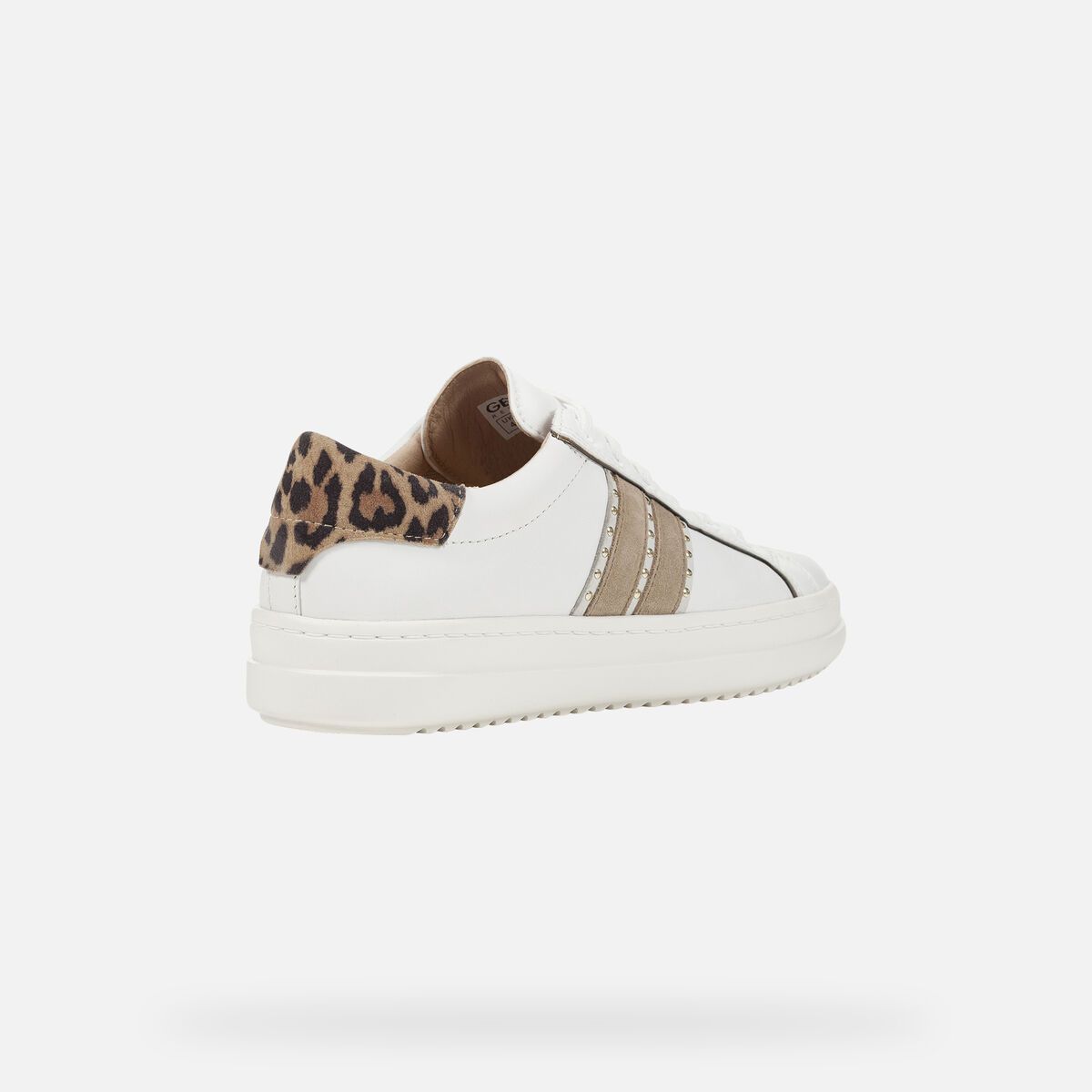 Giày sneaker geox d pontoise d (d94fed) nappa+metal.synt white
