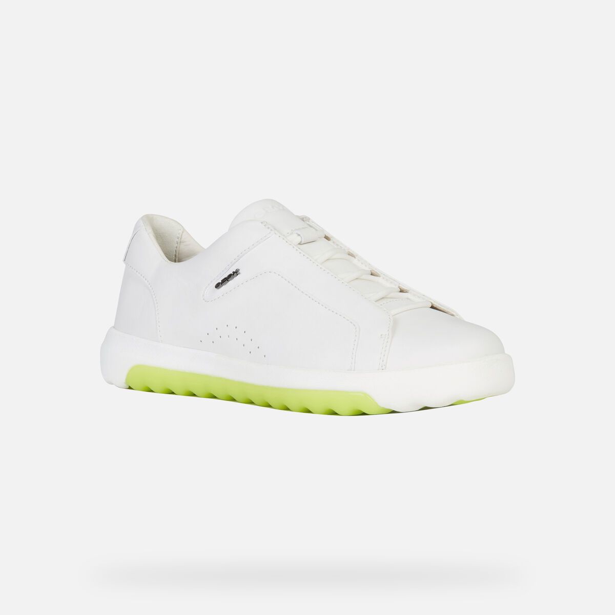 Giày sneaker geox d nexside a (d94fma) nappa white