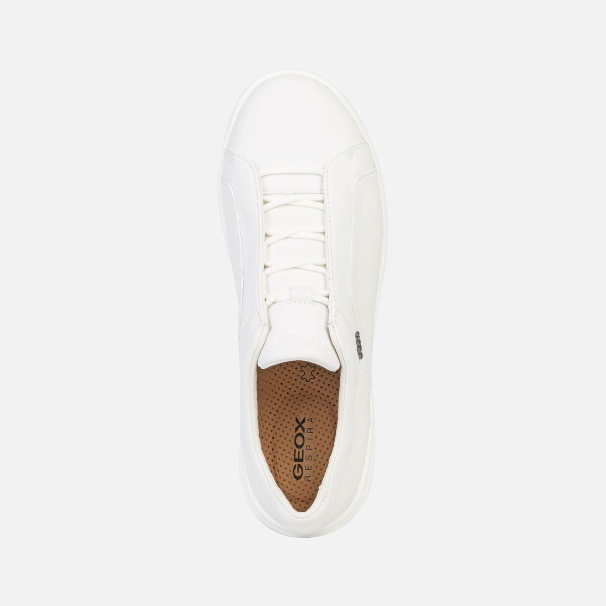 Giày sneaker geox d nexside a (d94fma) nappa white