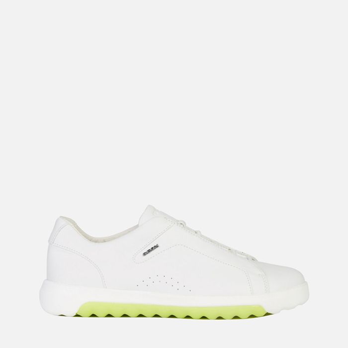 Giày sneaker geox d nexside a (d94fma) nappa white