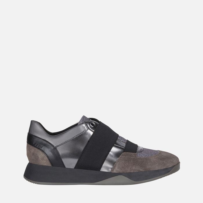 Giày sneaker geox d suzzie d (d94frd) metal.syn+shi.net gun