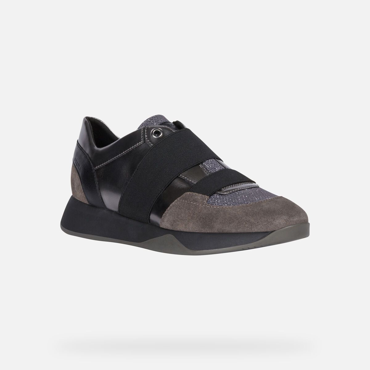 Giày sneaker geox d suzzie d (d94frd) metal.syn+shi.net gun