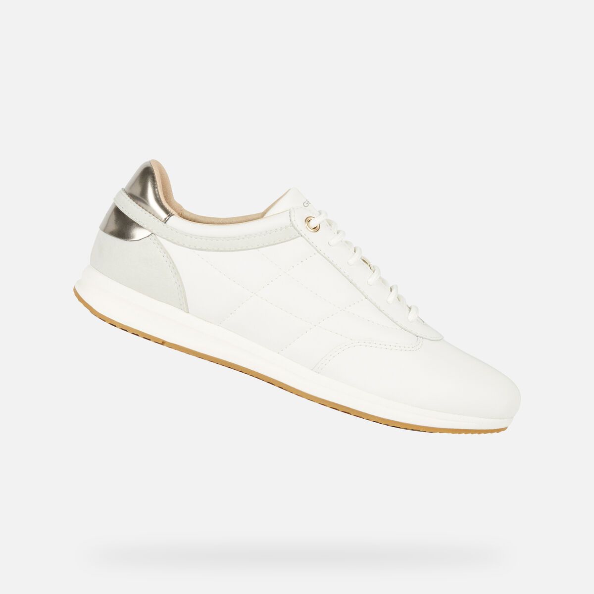 Giày sneaker geox d avery c (d94h5c) nappa white