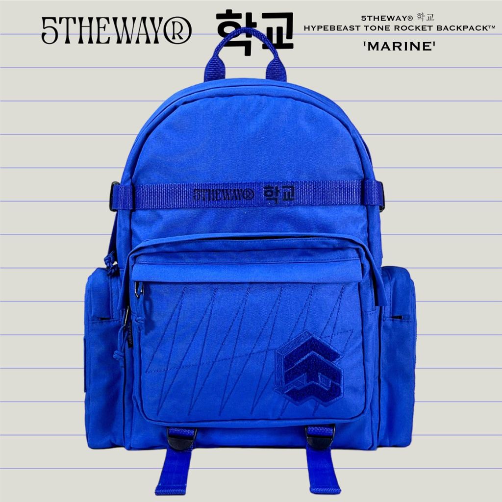  Balo Unisex 5THEWAY® 학교 HYPEBEAST TONE ROCKET BACKPACK™ 