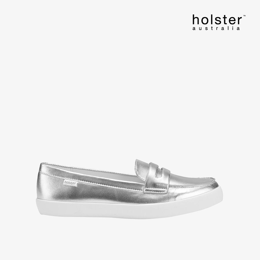  Giày Lười Nữ HOLSTER Chillout  Silver 