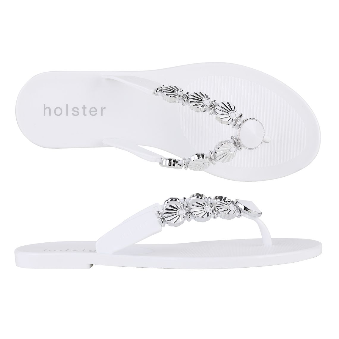Dép holster ad seashell (hst292w) white