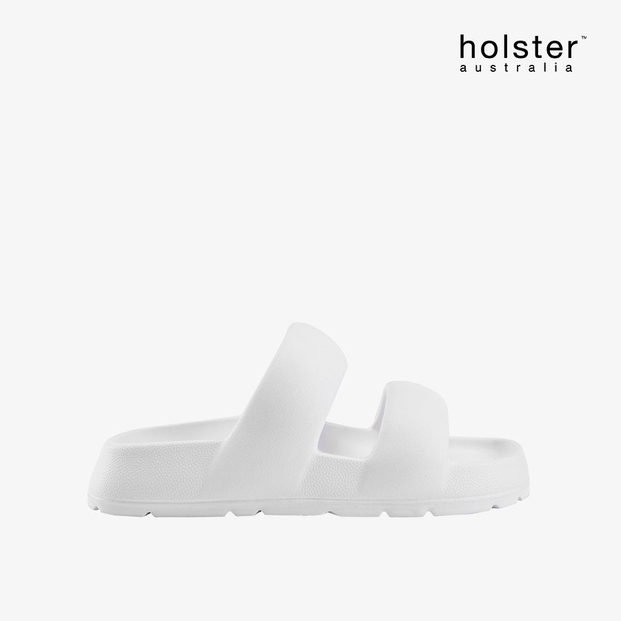  Dép Quai Ngang Nữ HOLSTER Solemate  White 