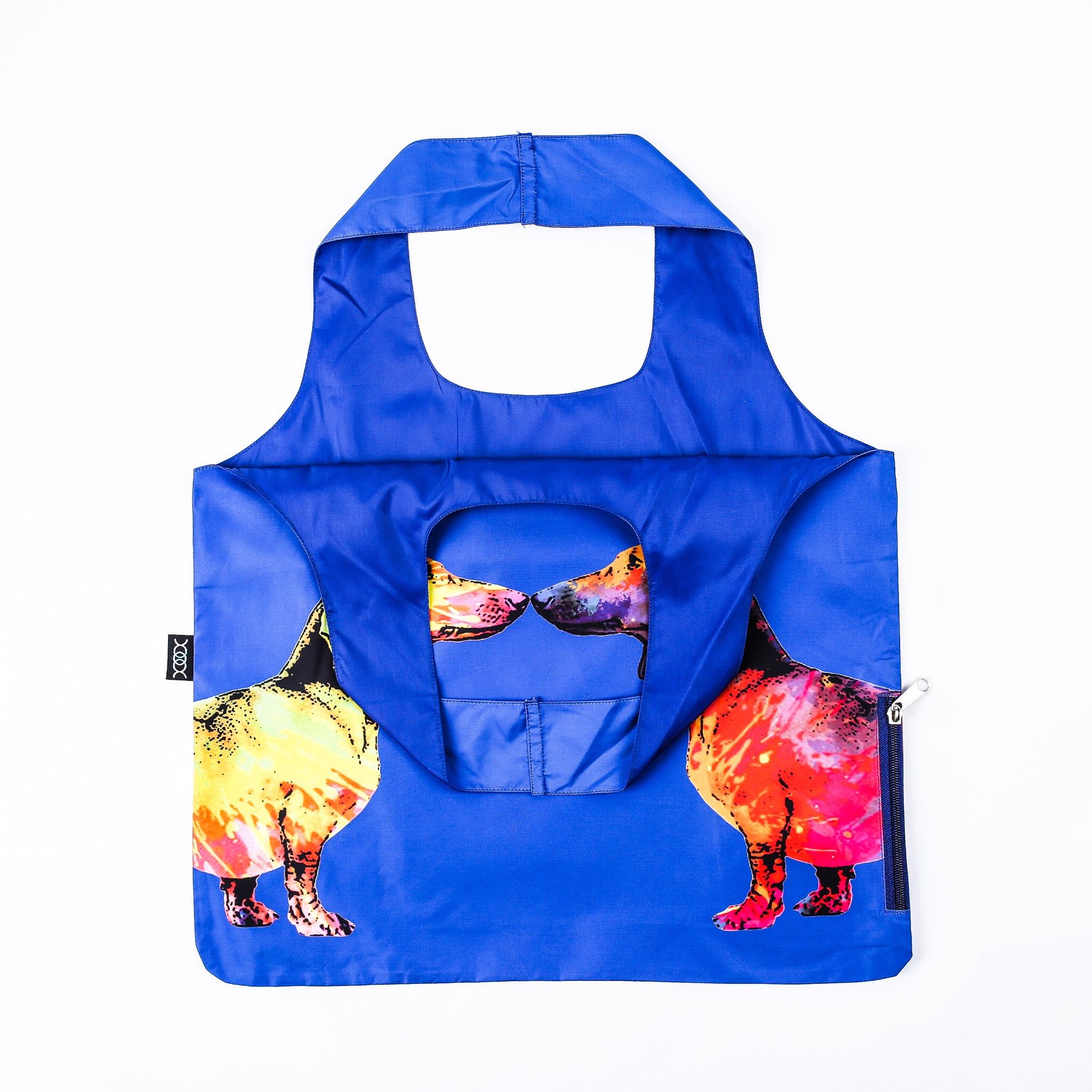 Túi XOX Small Dachshund Couple Blue
