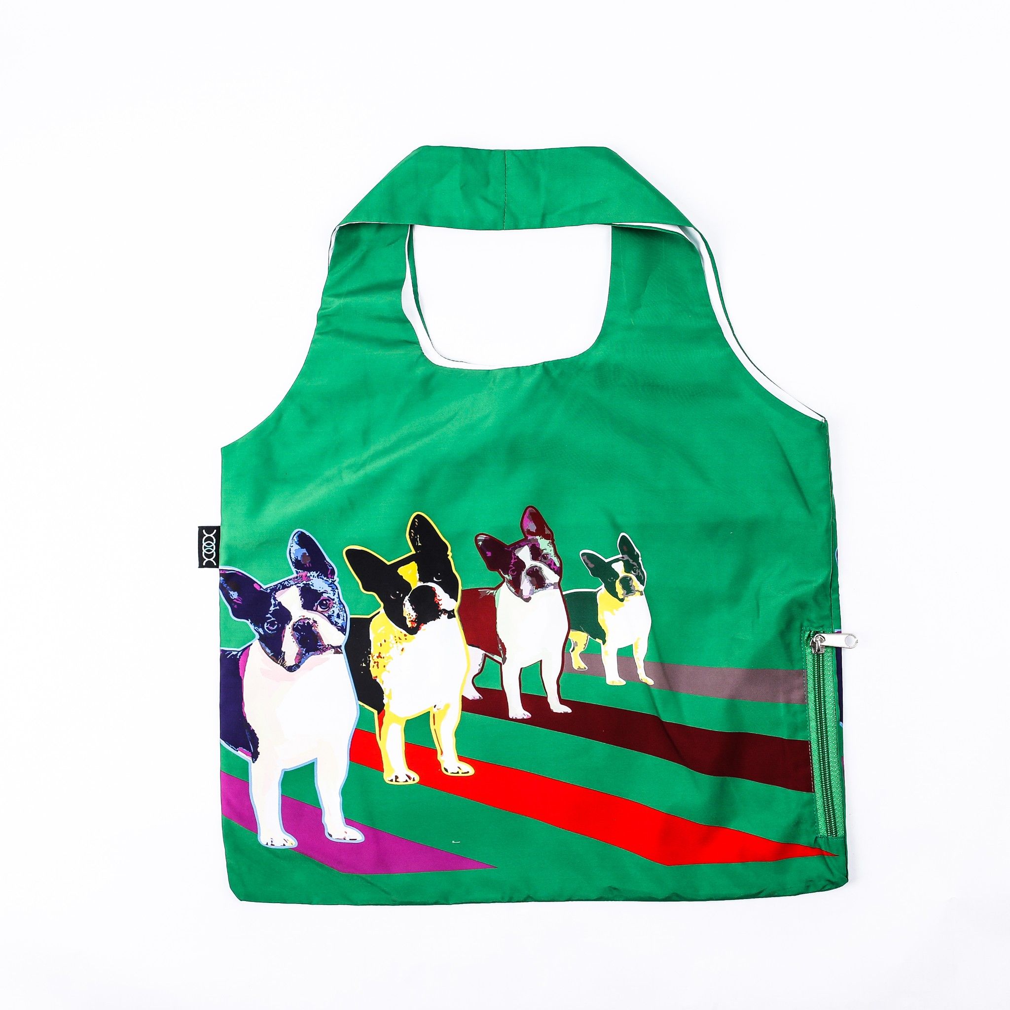 Túi XOX Small 4 Pull Dogs Green