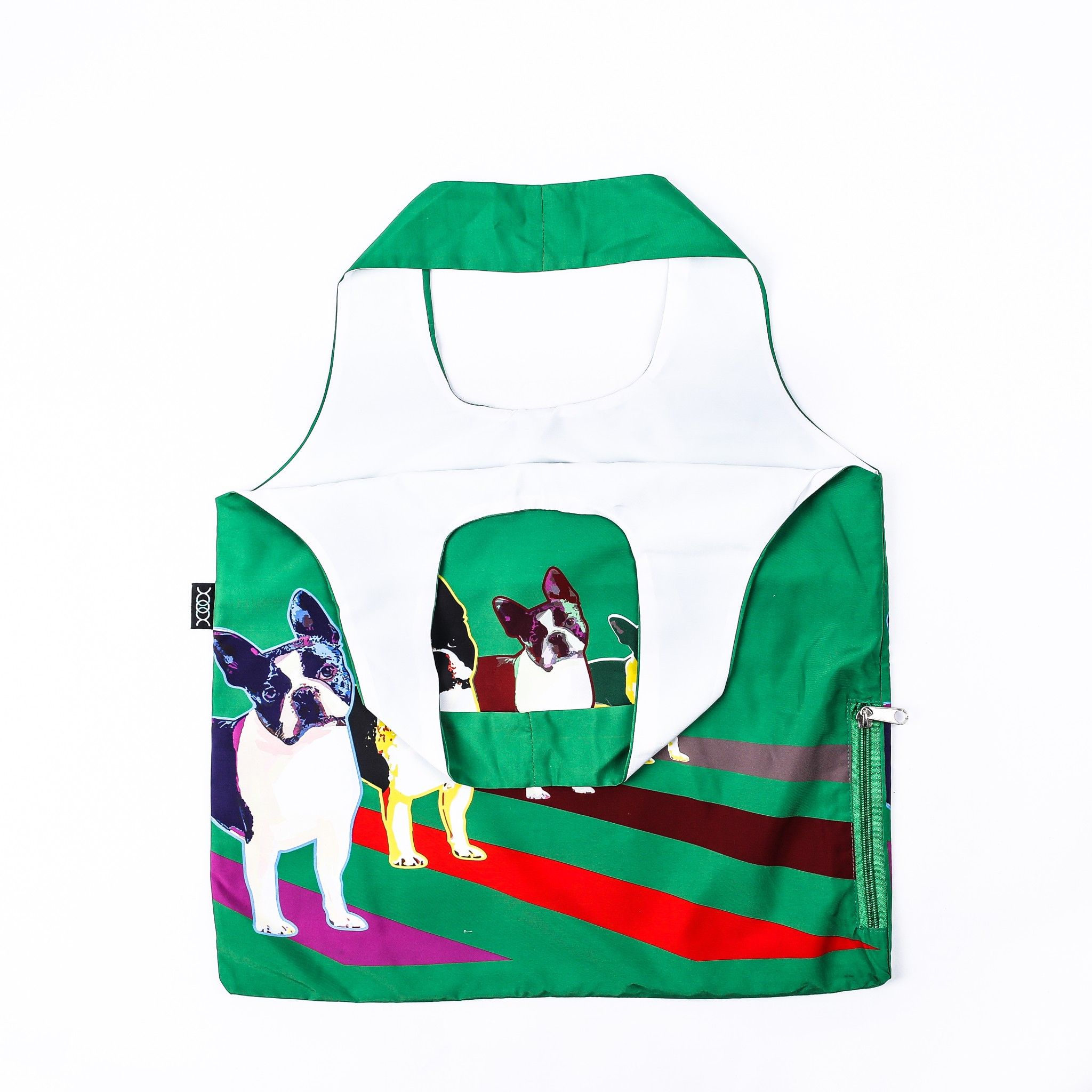 Túi XOX Small 4 Pull Dogs Green