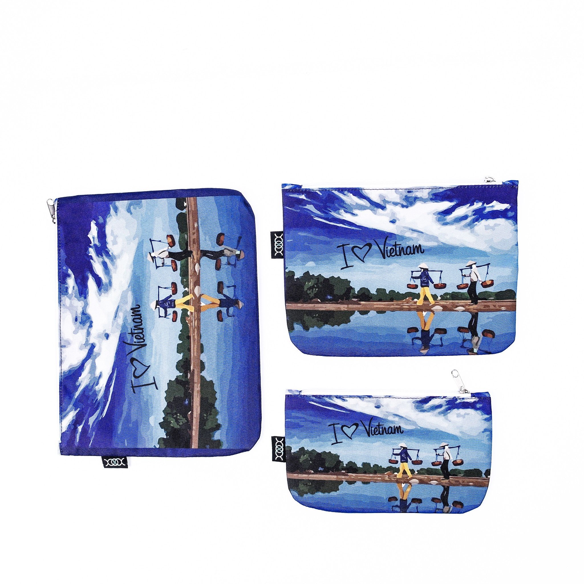 Túi XOX Zip Pockets Gánh Hàng Đường Làng