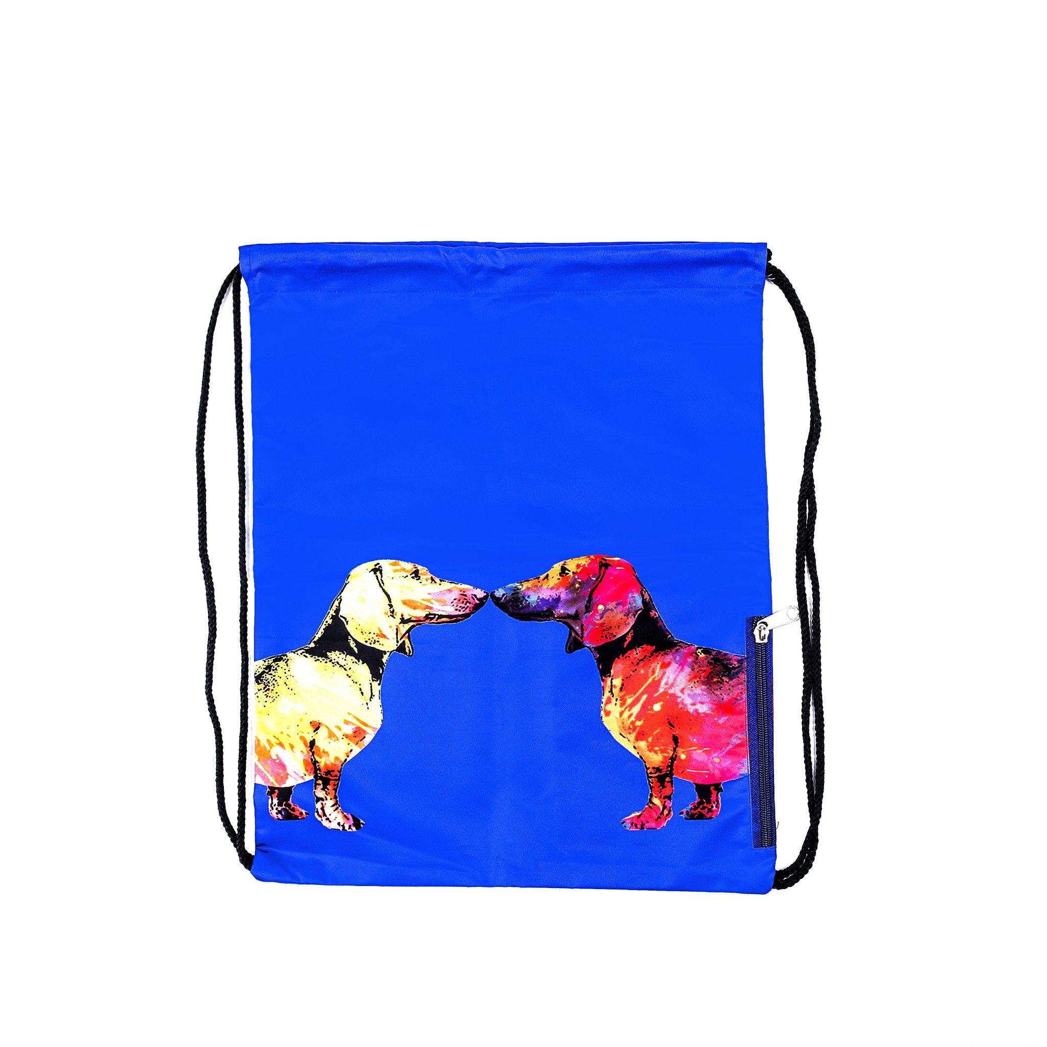 Túi XOX Backpack Dachshund Couple Blue