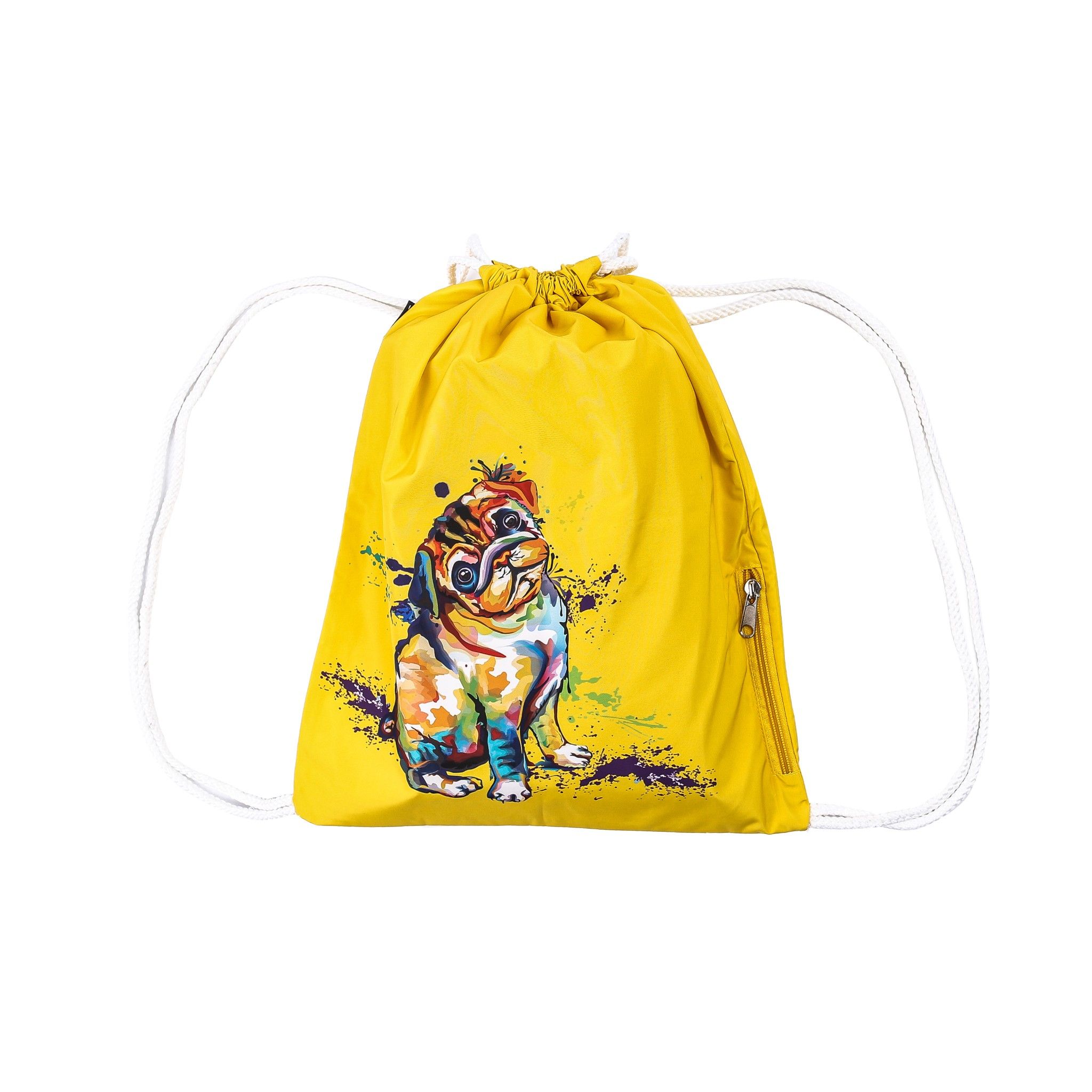 Túi XOX Backpack Pug Dog Yellow