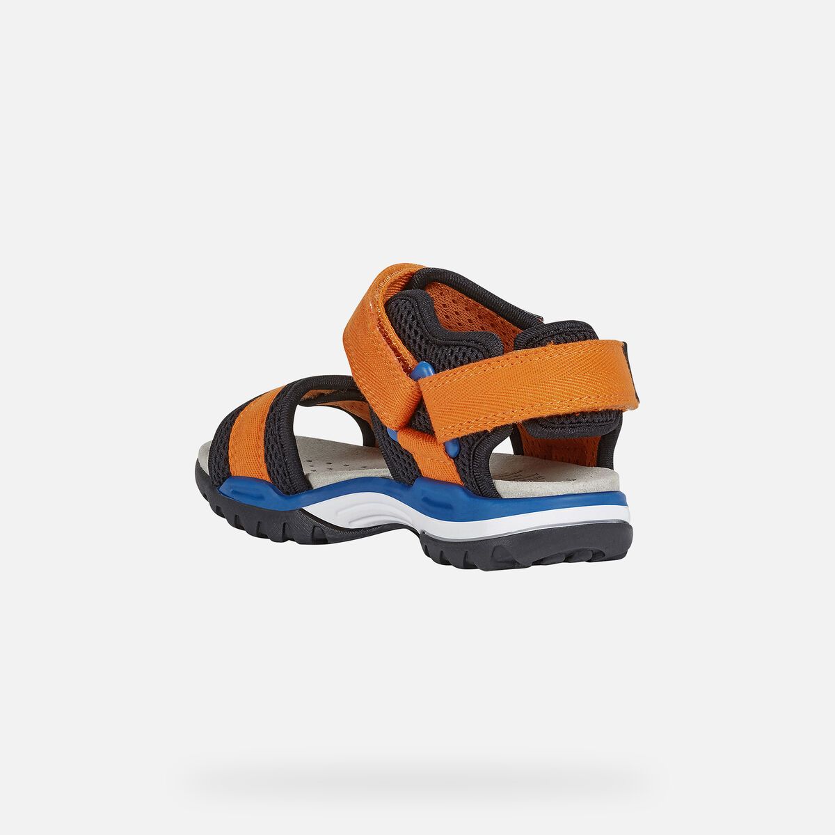 Giày geox j borealis b. c (j020rc) mesh+textile orange/black