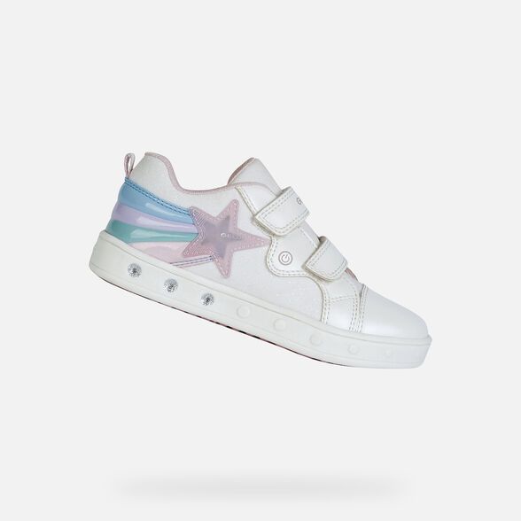 Giày Sneakers Trẻ Em GEOX J Skylin G. C