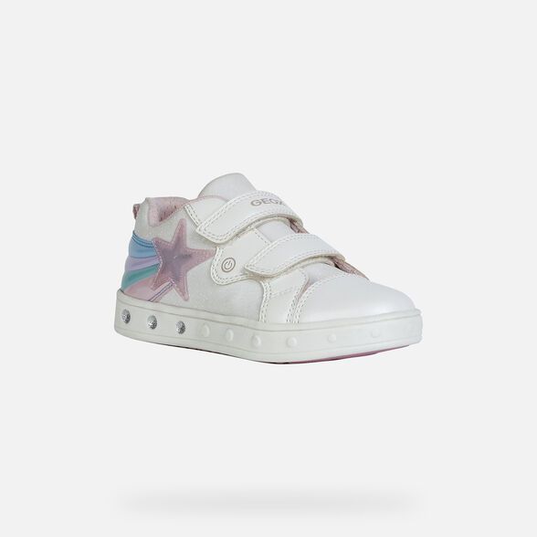 Giày Sneakers Trẻ Em GEOX J Skylin G. C