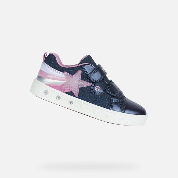 Giày Sneakers Trẻ Em Geox J Skylin G. C Navy