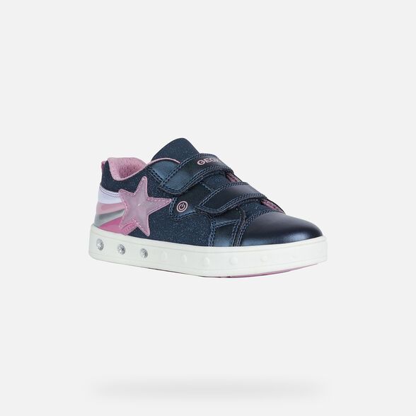 Giày Sneakers Trẻ Em Geox J Skylin G. C Navy