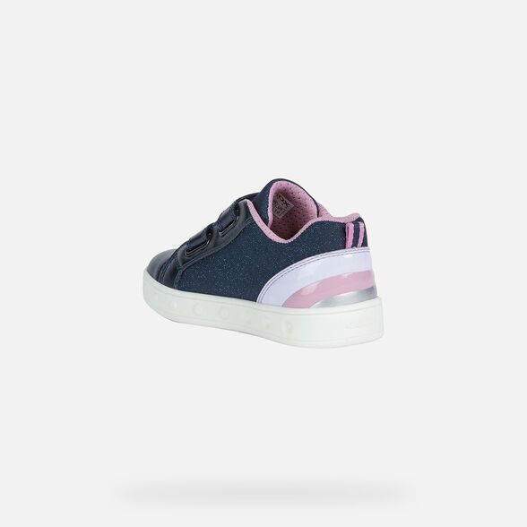 Giày Sneakers Trẻ Em Geox J Skylin G. C Navy