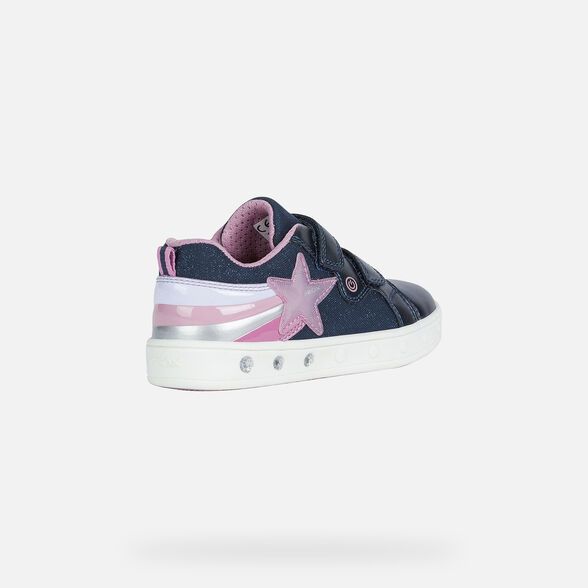 Giày Sneakers Trẻ Em Geox J Skylin G. C Navy