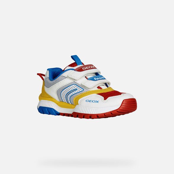 Giày geox j tuono b. a (j02axa) mesh+tumbl.synt white/multicolor
