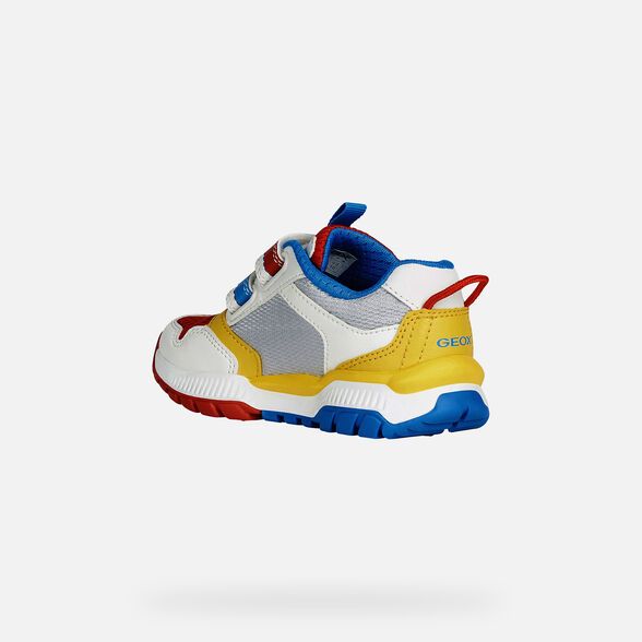 Giày geox j tuono b. a (j02axa) mesh+tumbl.synt white/multicolor