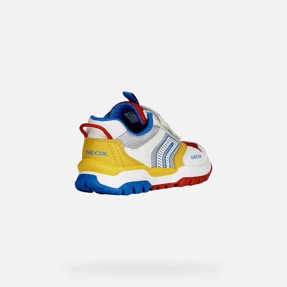 Giày geox j tuono b. a (j02axa) mesh+tumbl.synt white/multicolor