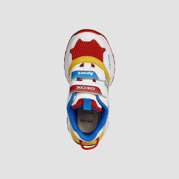 Giày geox j tuono b. a (j02axa) mesh+tumbl.synt white/multicolor