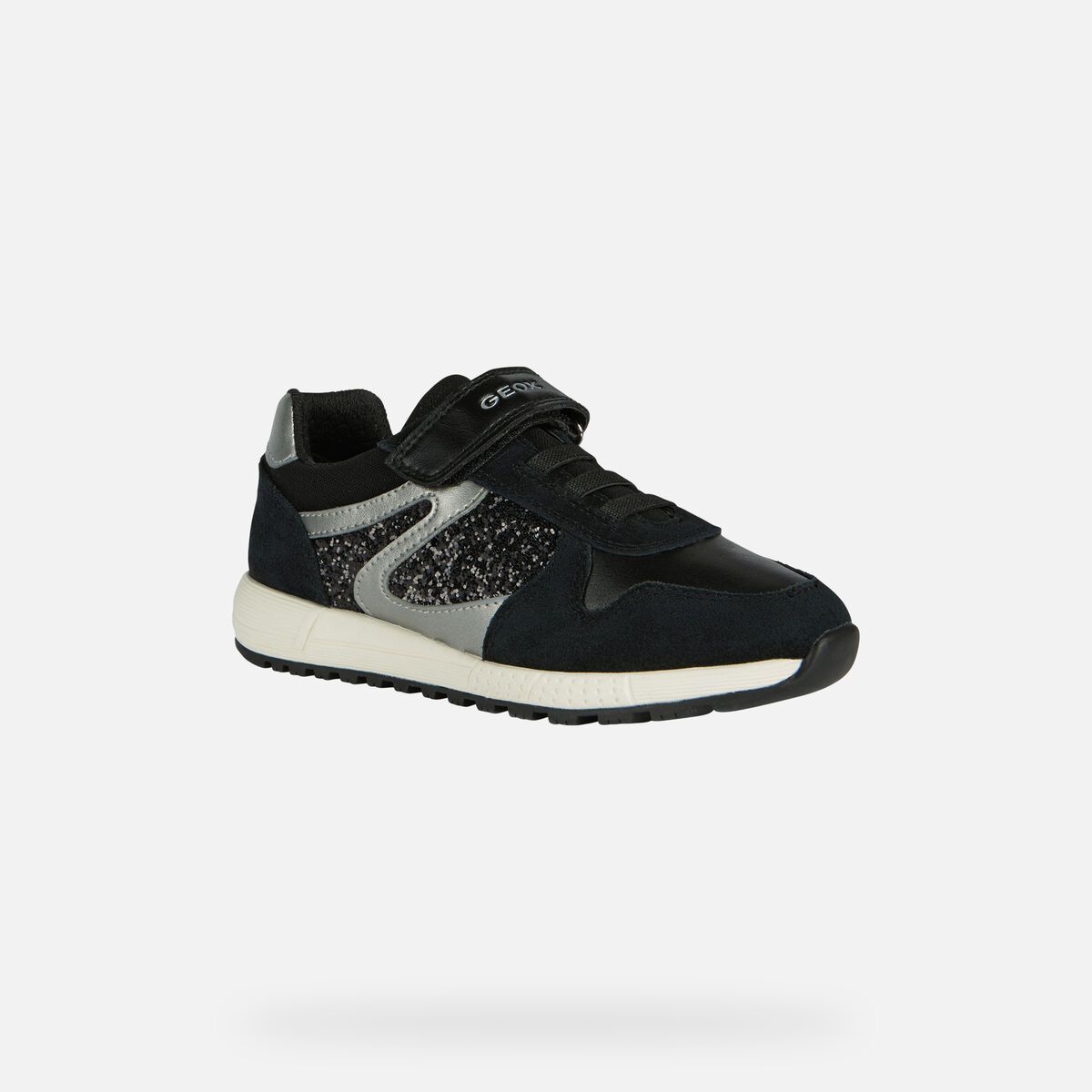 Giày Sneaker Trẻ Em Geox J Alben G. A - Suede+Gl.Tex