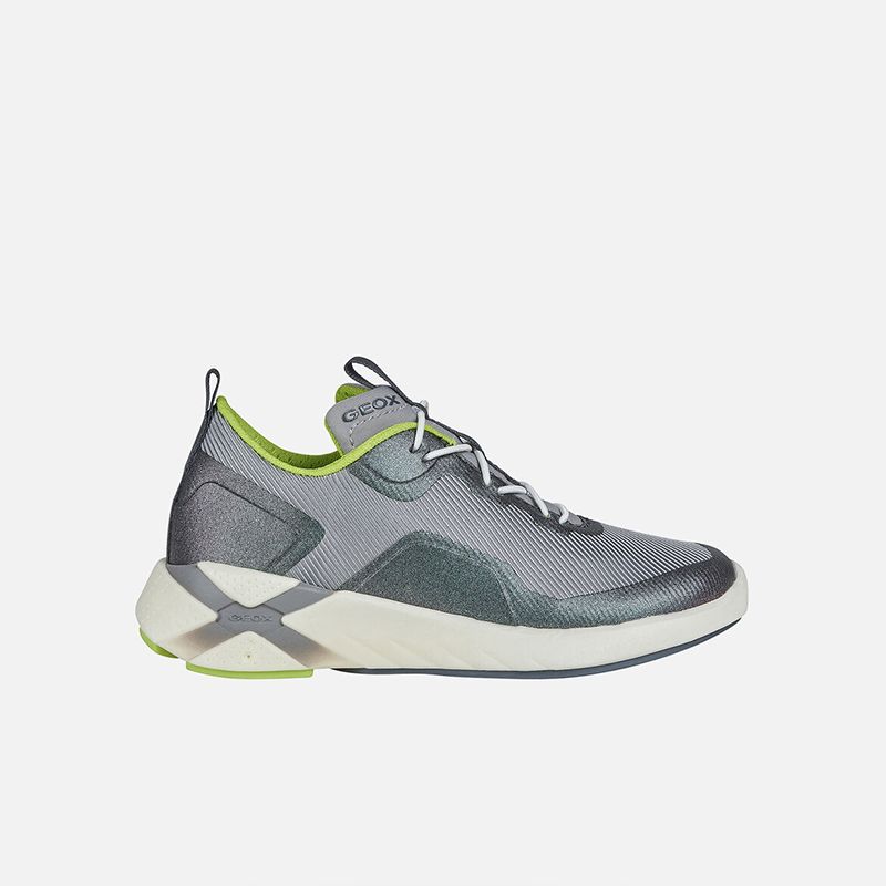 Giày Sneakers Trẻ Em Geox J Playkix B. A - Text+Synt.Lea