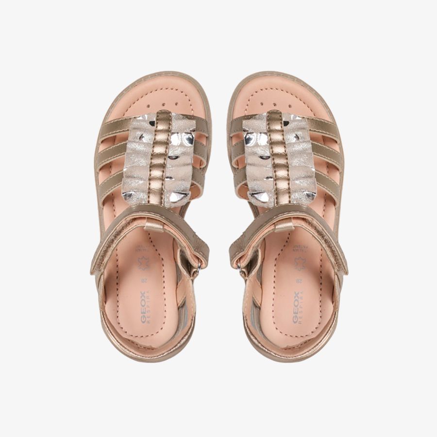  Giày Sandals Bé Gái GEOX J S.Starblush G.C 