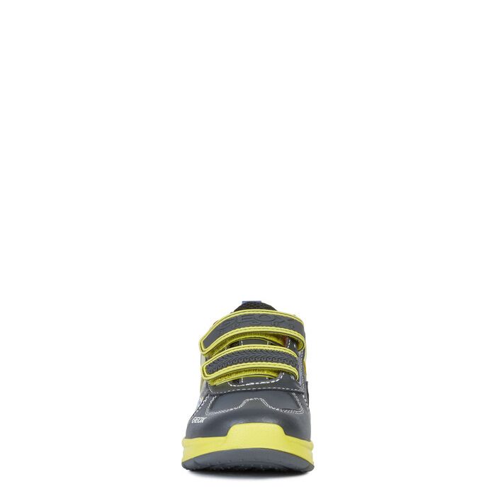 Giày sneaker geox j dakin b. a (j949fa) geobuck+text grey/lime