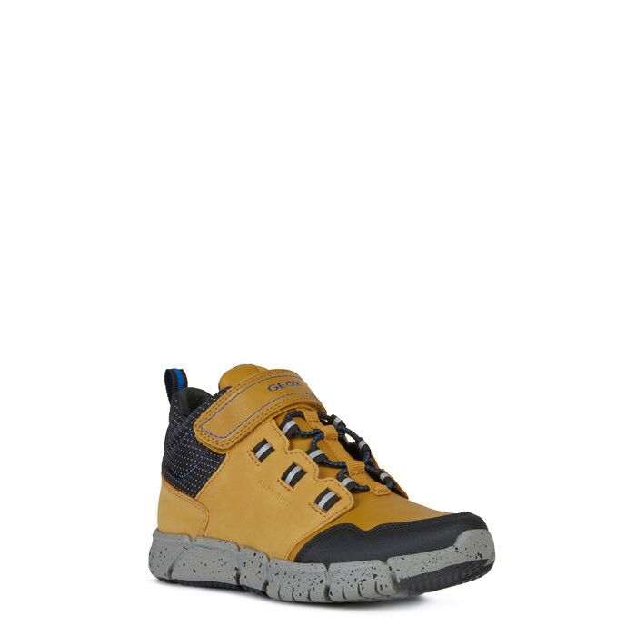 Giày sneaker geox j flexyper b abx a (j949xa) wa.sy+nbk dk yellow/royal