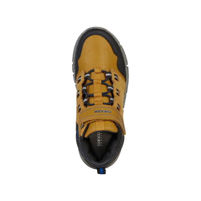 Giày sneaker geox j flexyper b abx a (j949xa) wa.sy+nbk dk yellow/royal