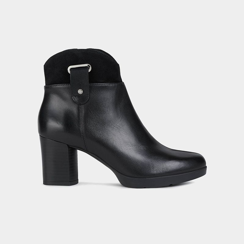 Giày Boot Nữ Geox D Anylla M. E - Nappa+Goa.Sue