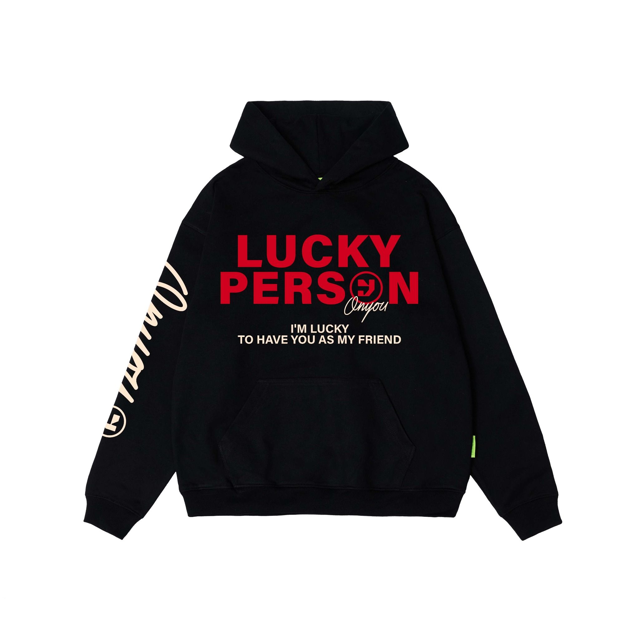  Áo Hoodie Unisex ONYOU Lucky Person HD008 