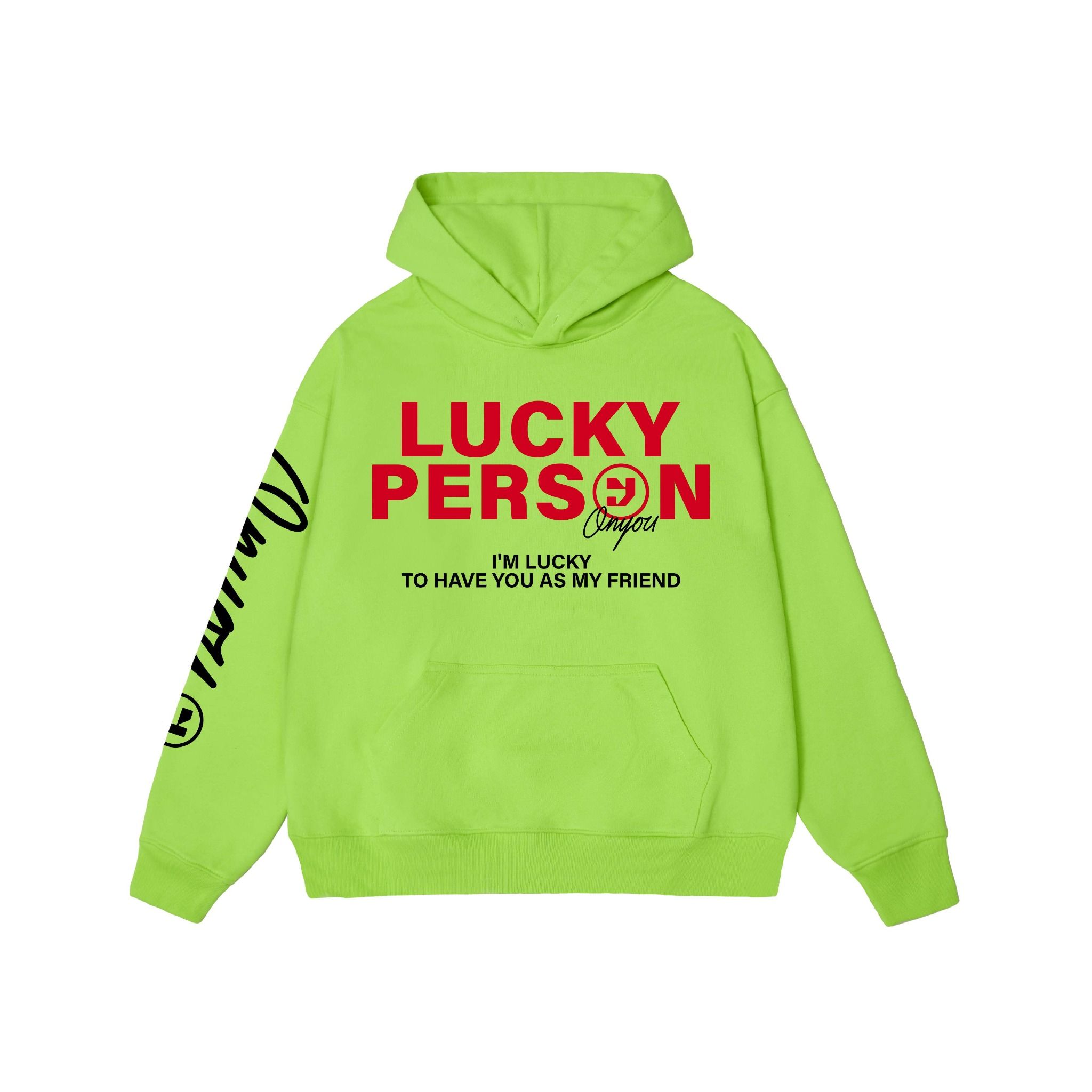  Áo Hoodie Unisex ONYOU Lucky Person HD008 