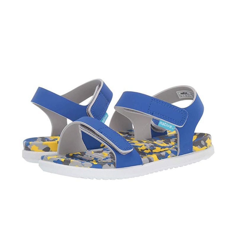 Giày native c charley child (63105500) uv blue/ konpeito/ shell white