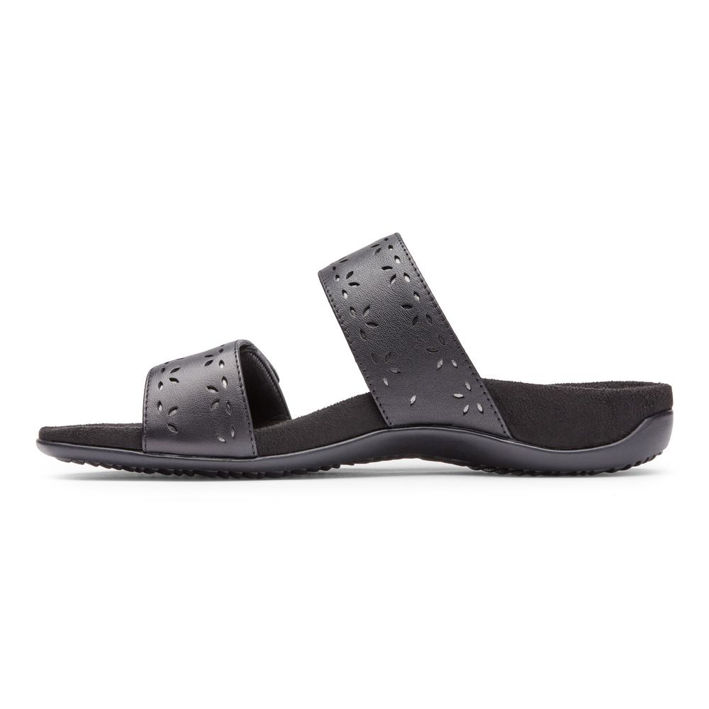 Dép vionic w randi leather (10011202) black