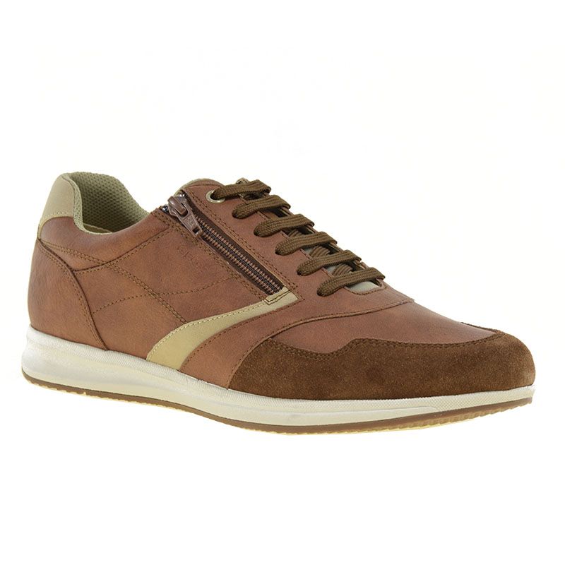Giày Sneaker nam Geox U Avery B - Wrinkl.Synt.Lea