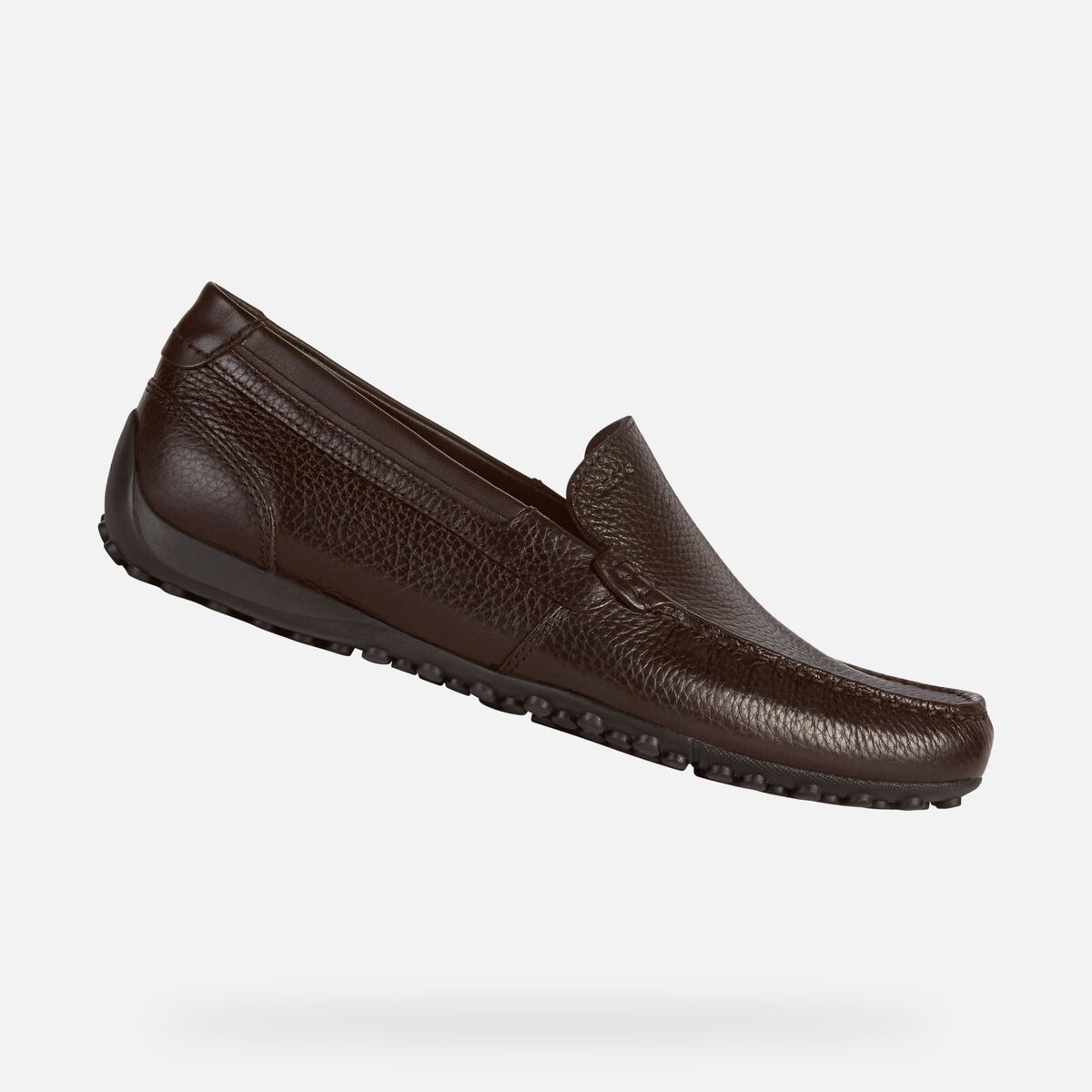 Giày Lười Nam Geox U Snake Moc B - Tumb.Lea