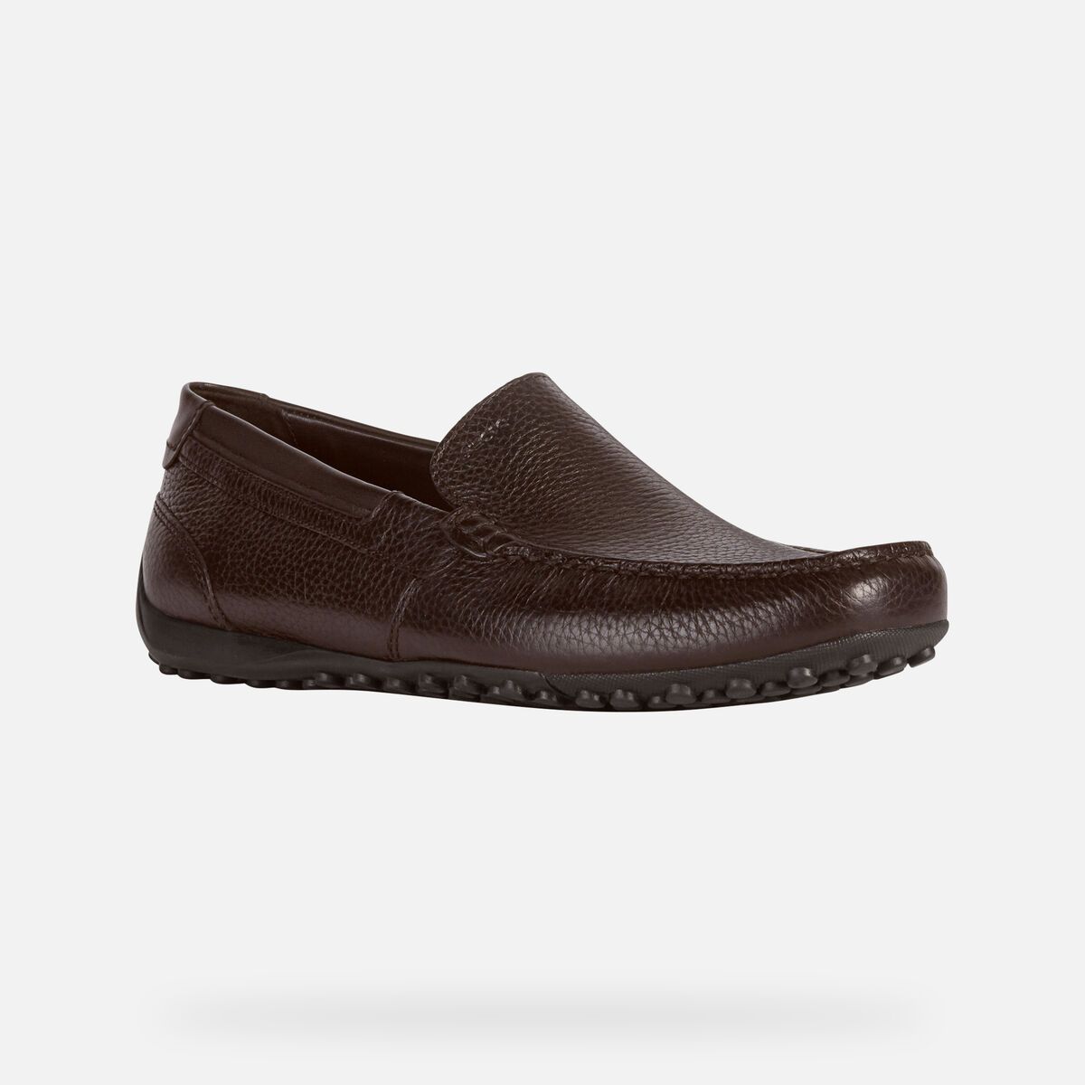 Giày Lười Nam Geox U Snake Moc B - Tumb.Lea