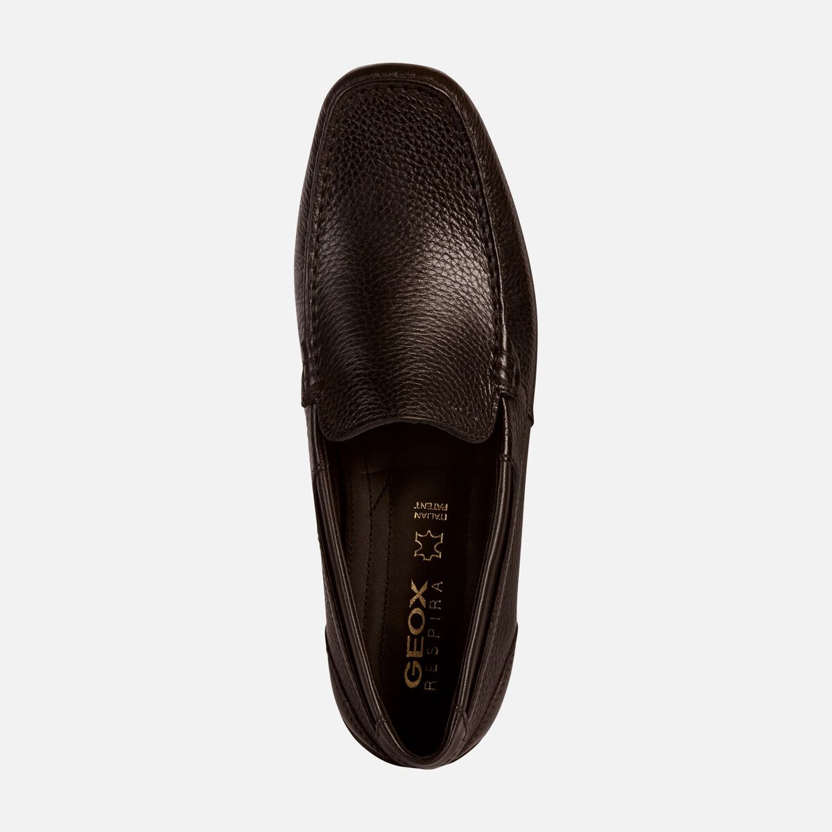 Giày Lười Nam Geox U Snake Moc B - Tumb.Lea