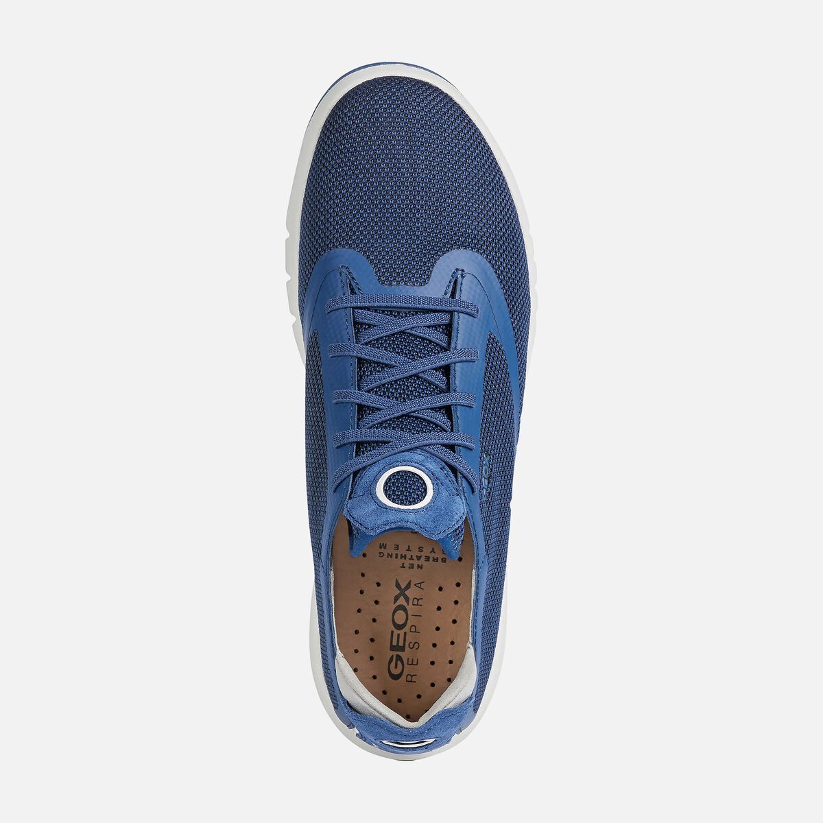 Giày geox u aerantis d (u027fd) knitted textdk royal