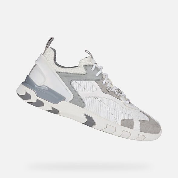 Giày Sneaker Nam Geox U Grecale B - Nappa+Suede