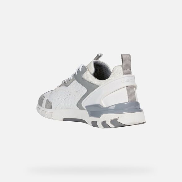 Giày Sneaker Nam Geox U Grecale B - Nappa+Suede