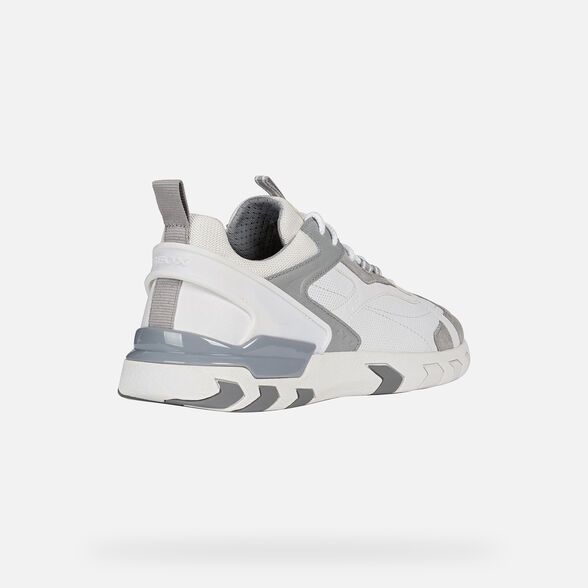 Giày Sneaker Nam Geox U Grecale B - Nappa+Suede