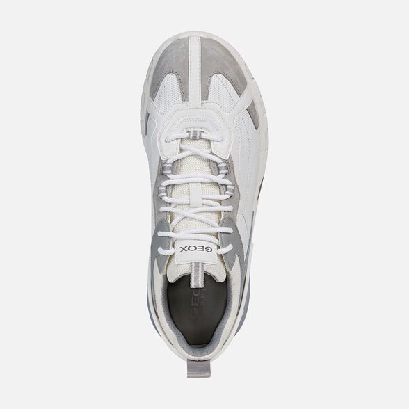 Giày Sneaker Nam Geox U Grecale B - Nappa+Suede